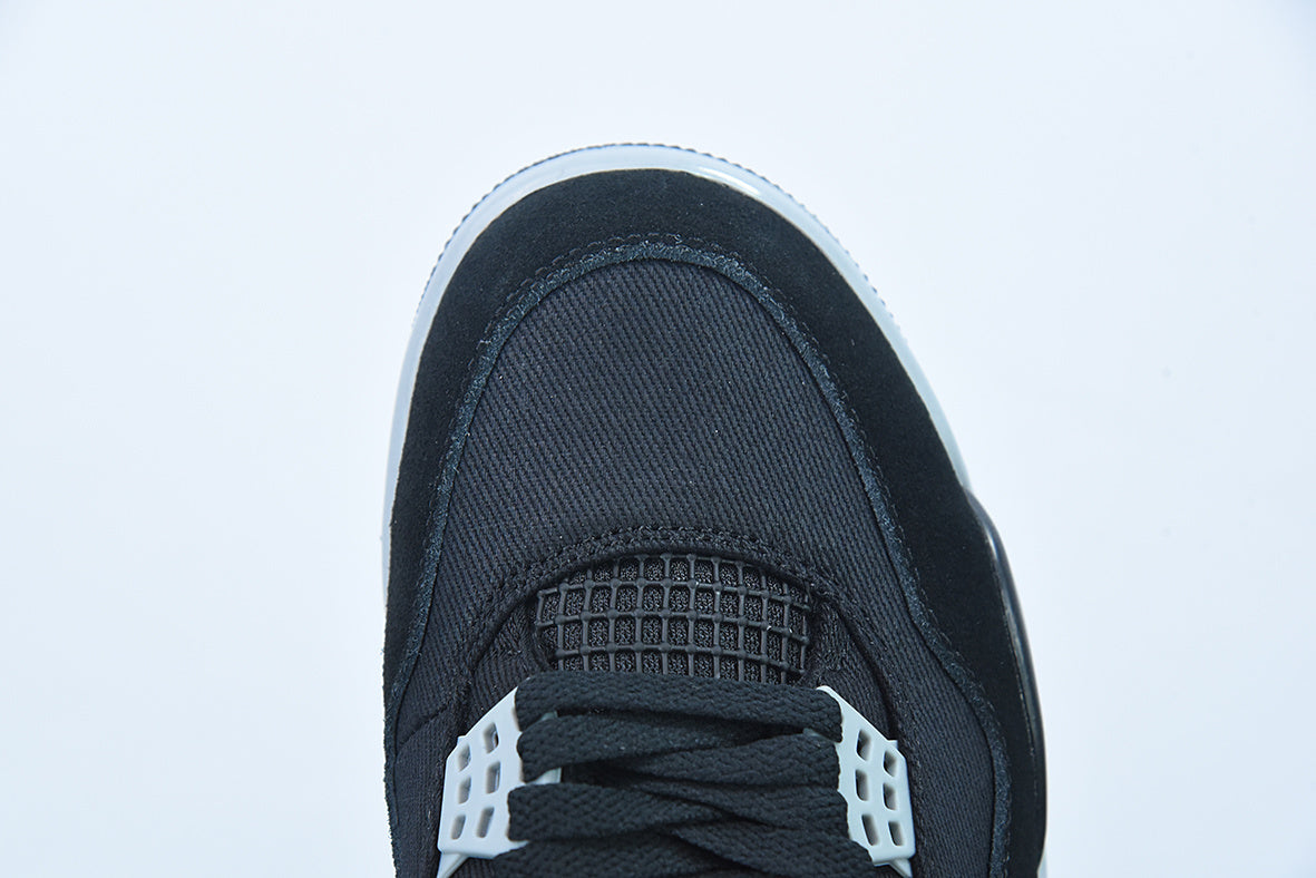 Jordan 4 Retro Black Canvas