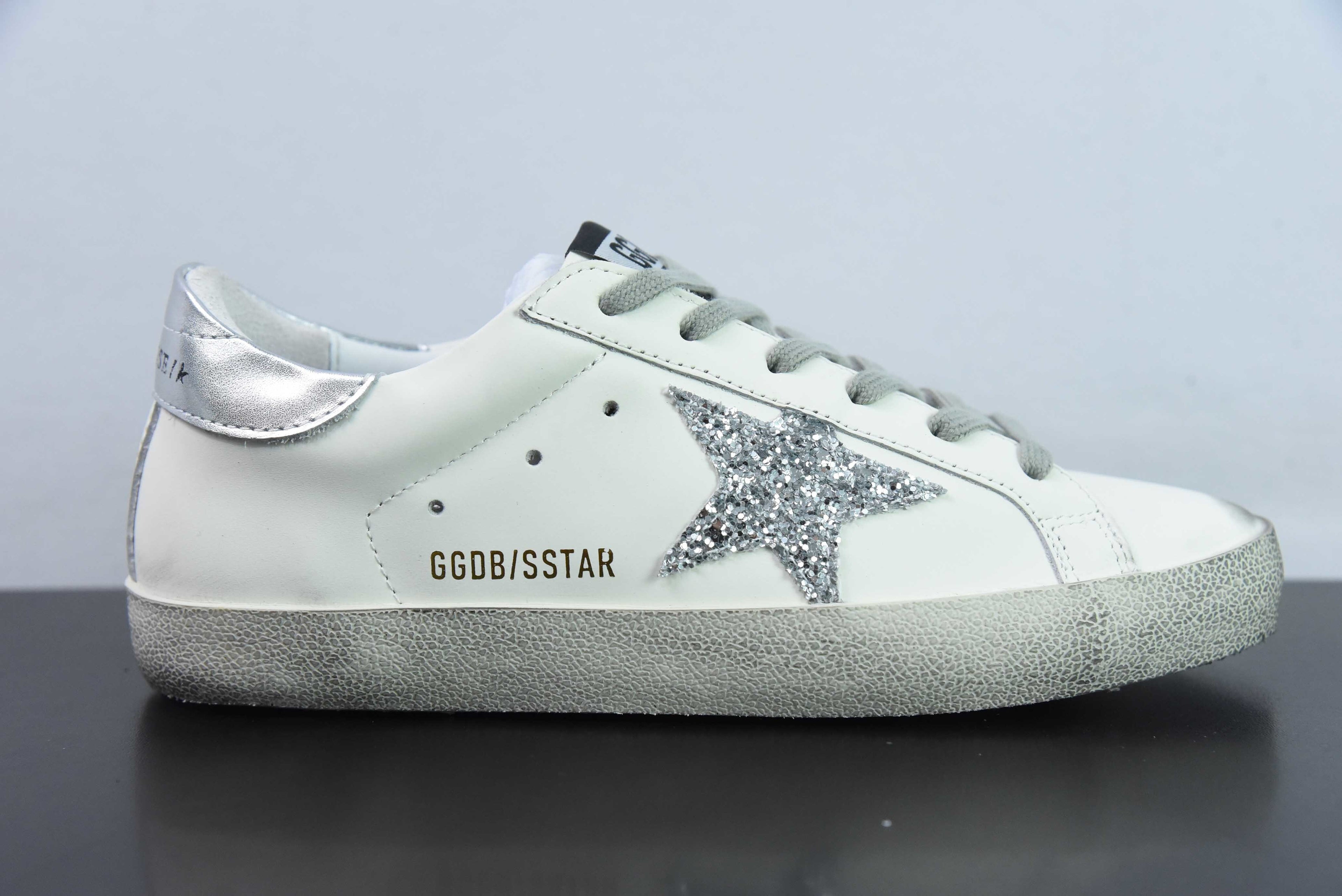 Golden Goose Super Star Black Silver