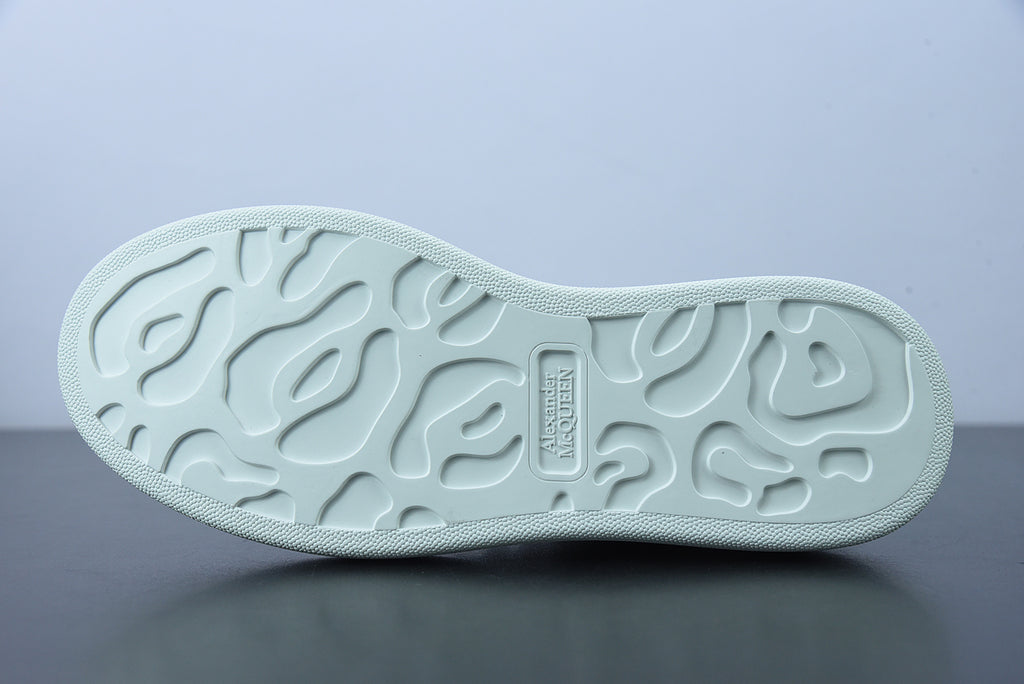 Alexander McQueen White/Black Suede