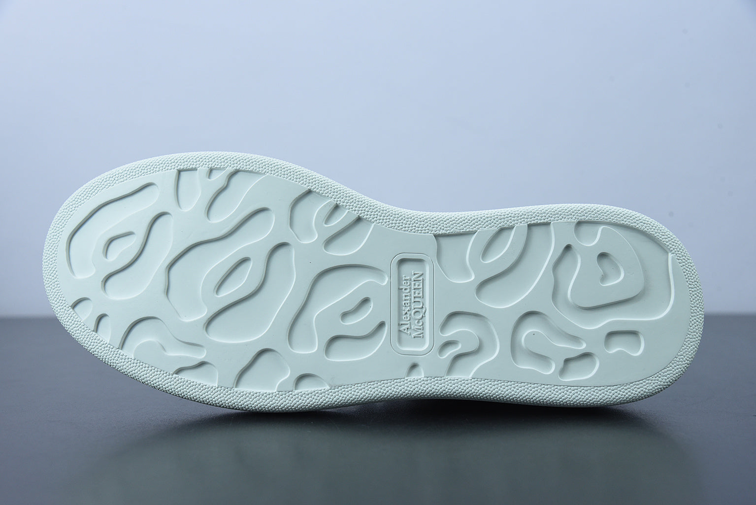 Alexander McQueen White/Black Suede