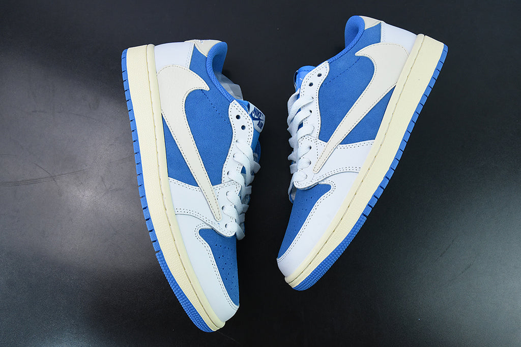 Jordan 1 Low OG SP Travis Fragment UNC Blue