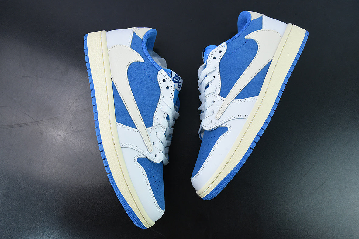Jordan 1 Low OG SP Travis Fragment UNC Blue