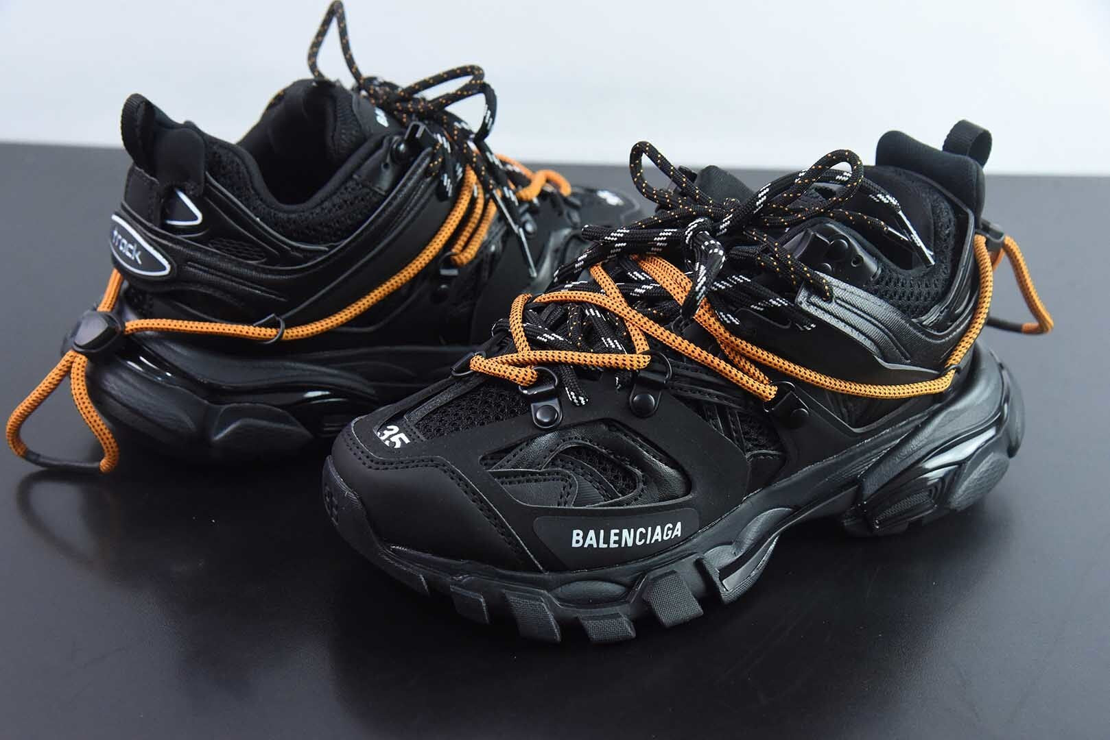 Balenciaga Track Trail Orange Black