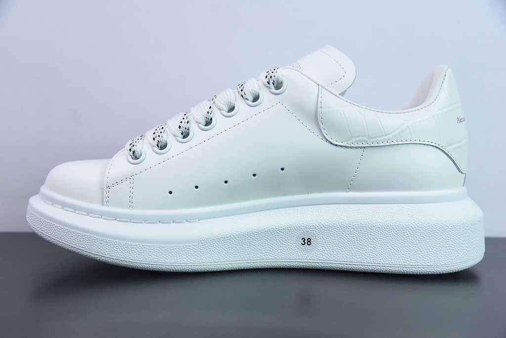 Alexander McQueen White Crocodile