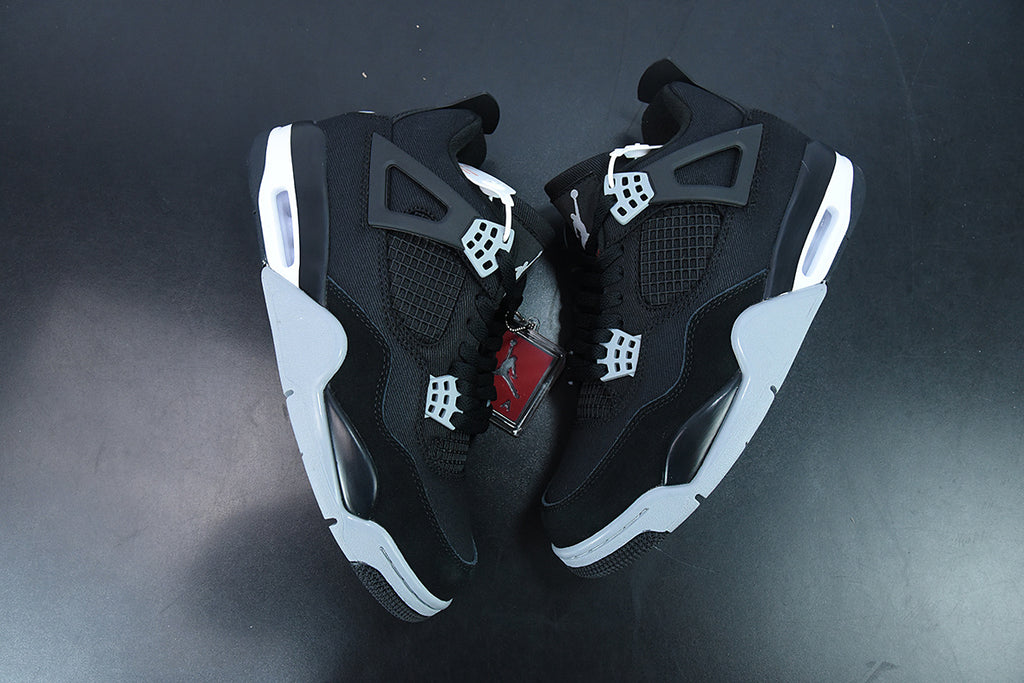 Jordan 4 Retro Black Canvas
