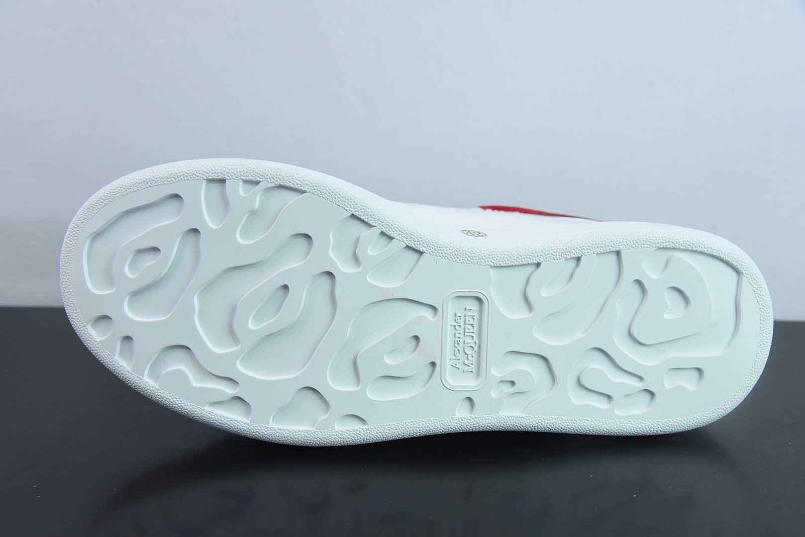 Alexander McQueen Red Suede