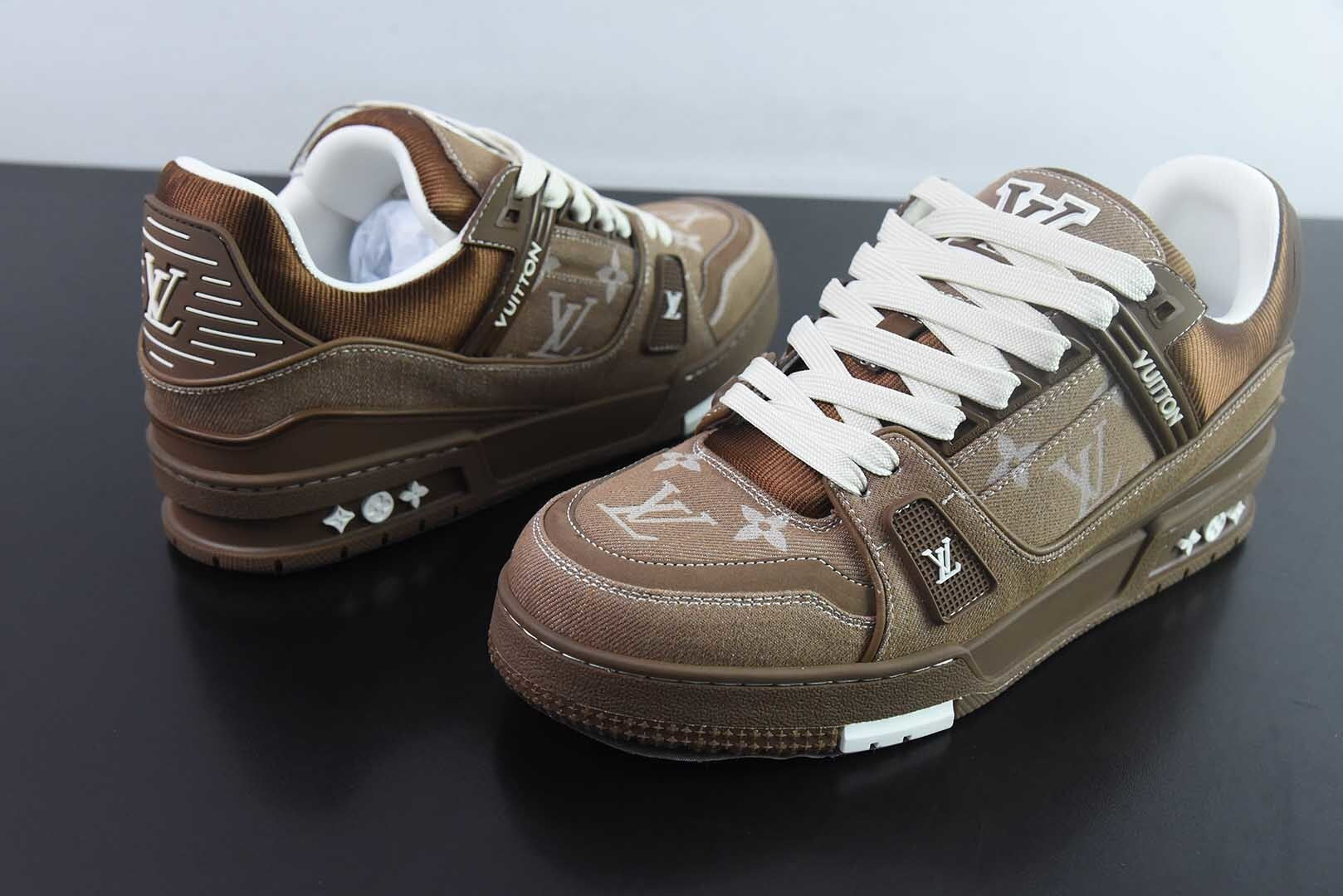 Louis Vuitton Trainer Brown