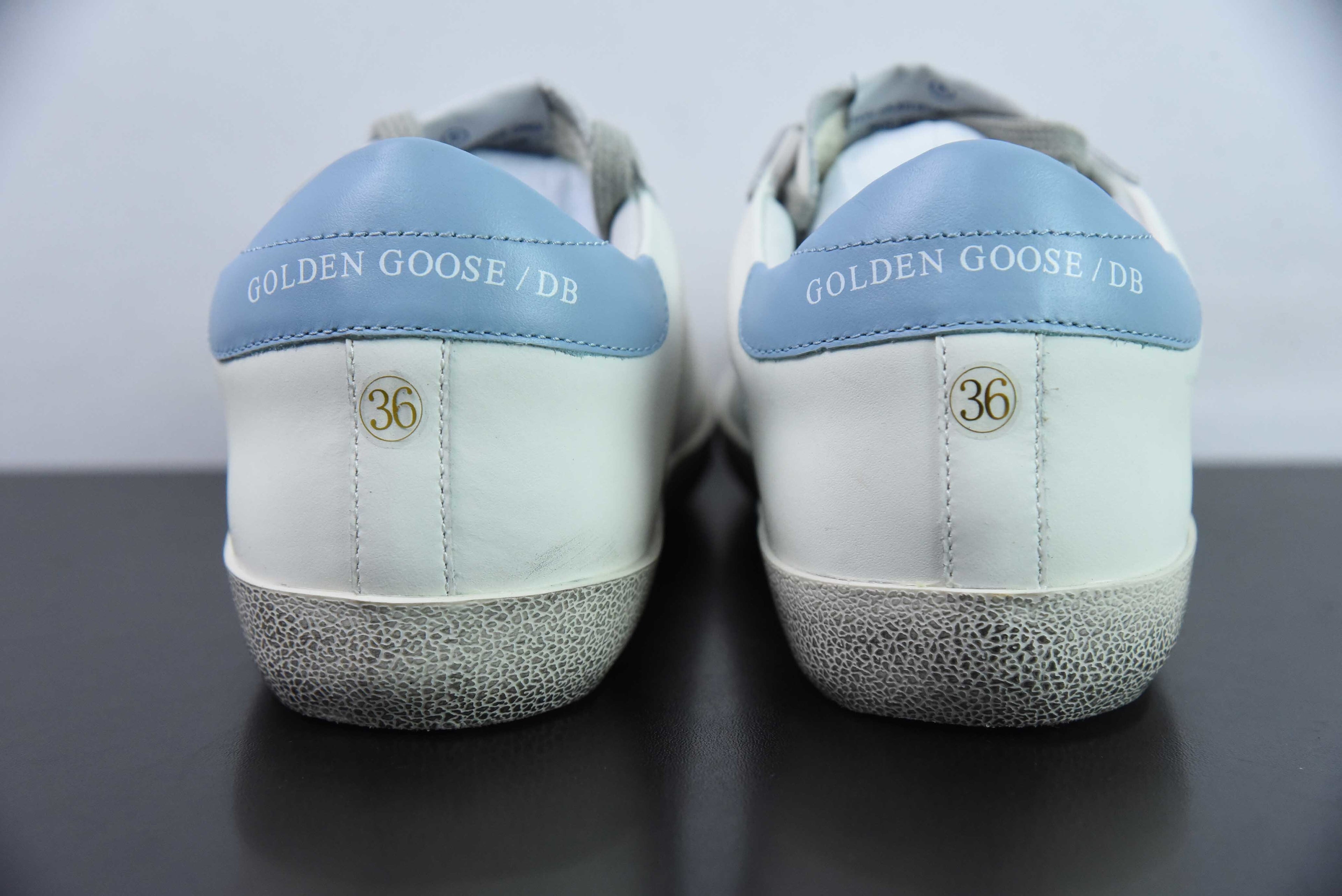 Golden Goose Super Star Pink Blue