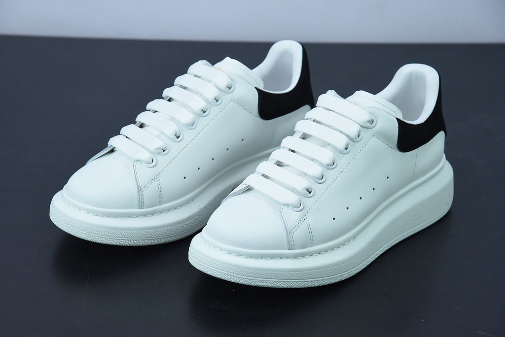 Alexander McQueen White/Black Suede