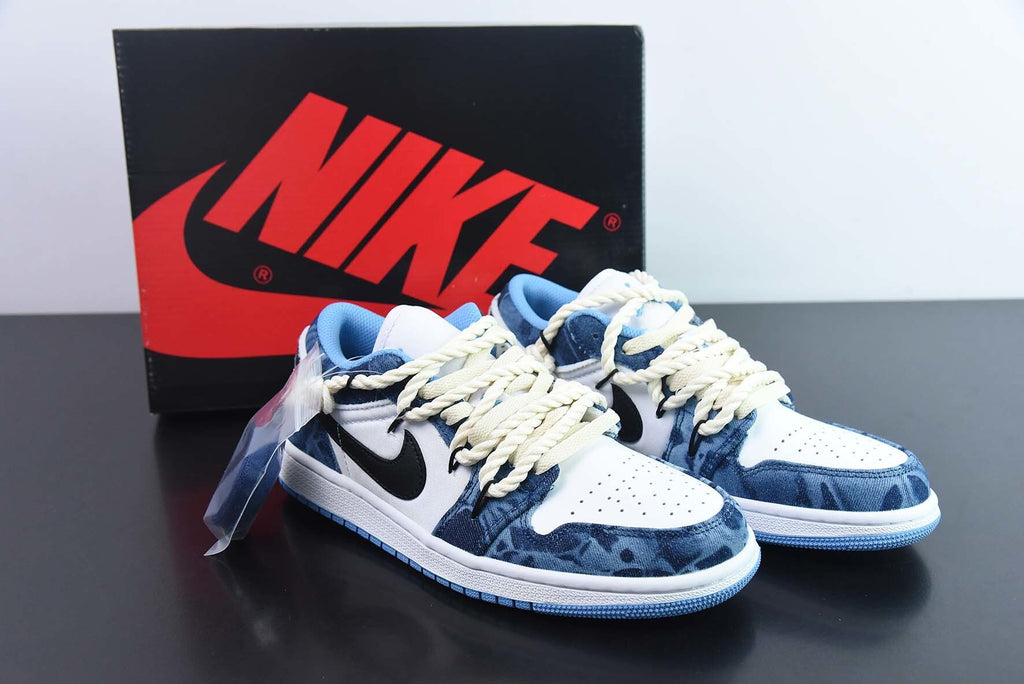 Jordan 1 Low Washed Denim
