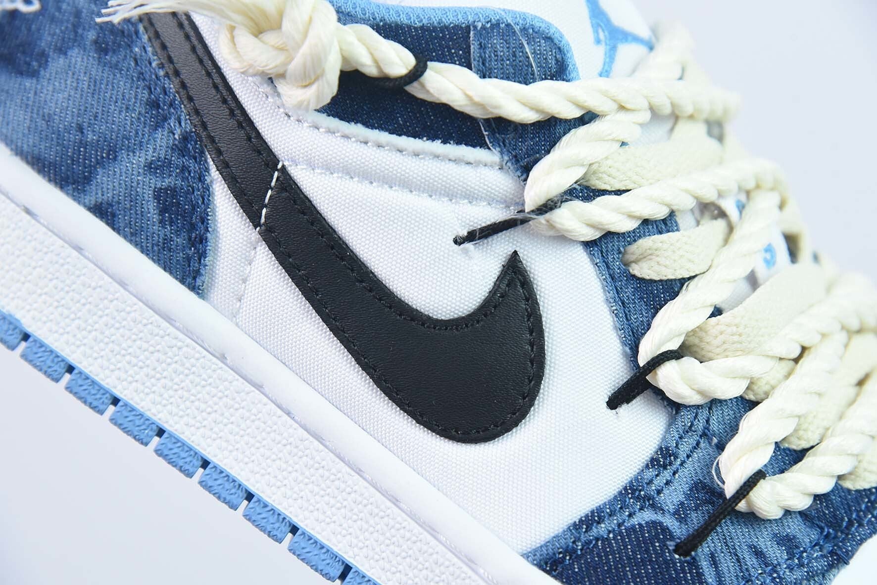 Jordan 1 Low Washed Denim