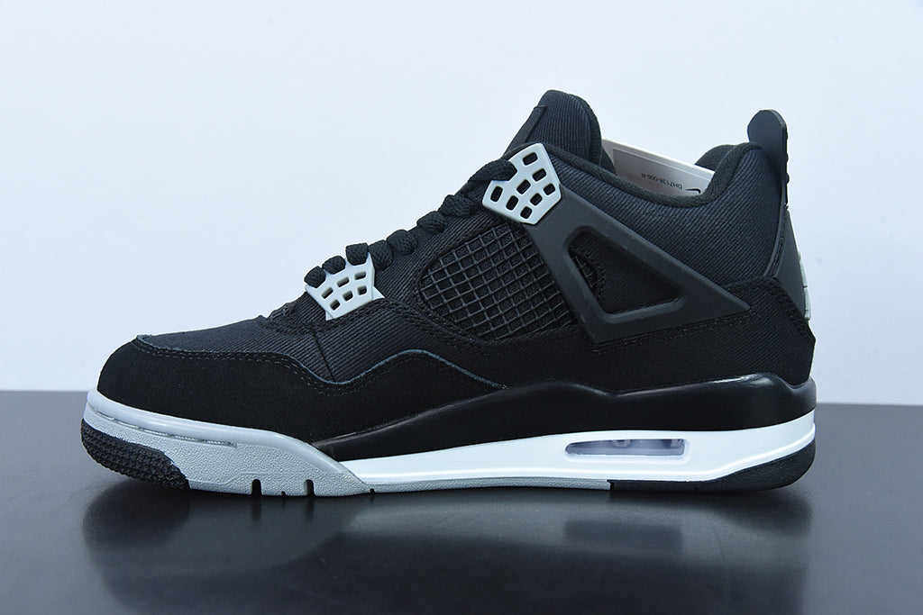 Jordan 4 Retro Black Canvas