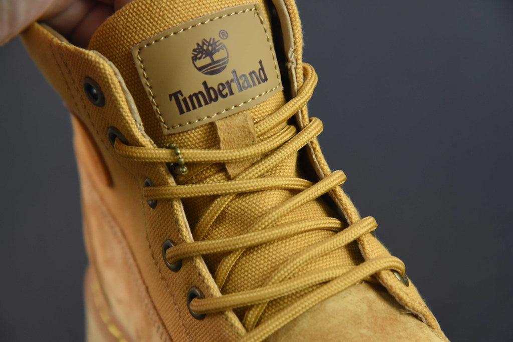 Timberland Camel Leather Boots