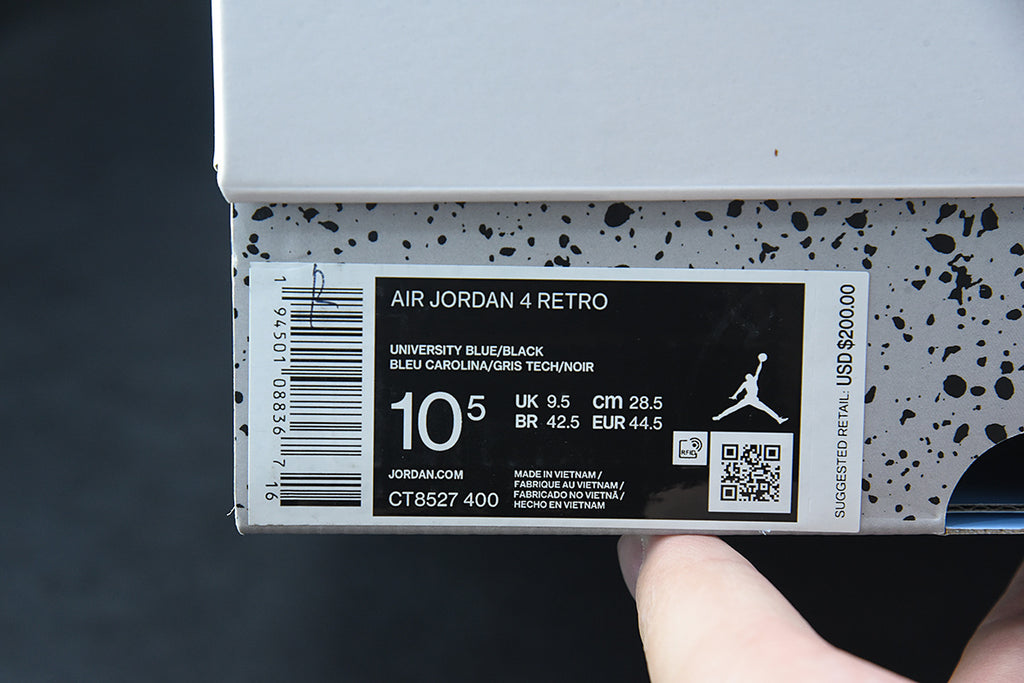 Jordan 4 Retro University Blue