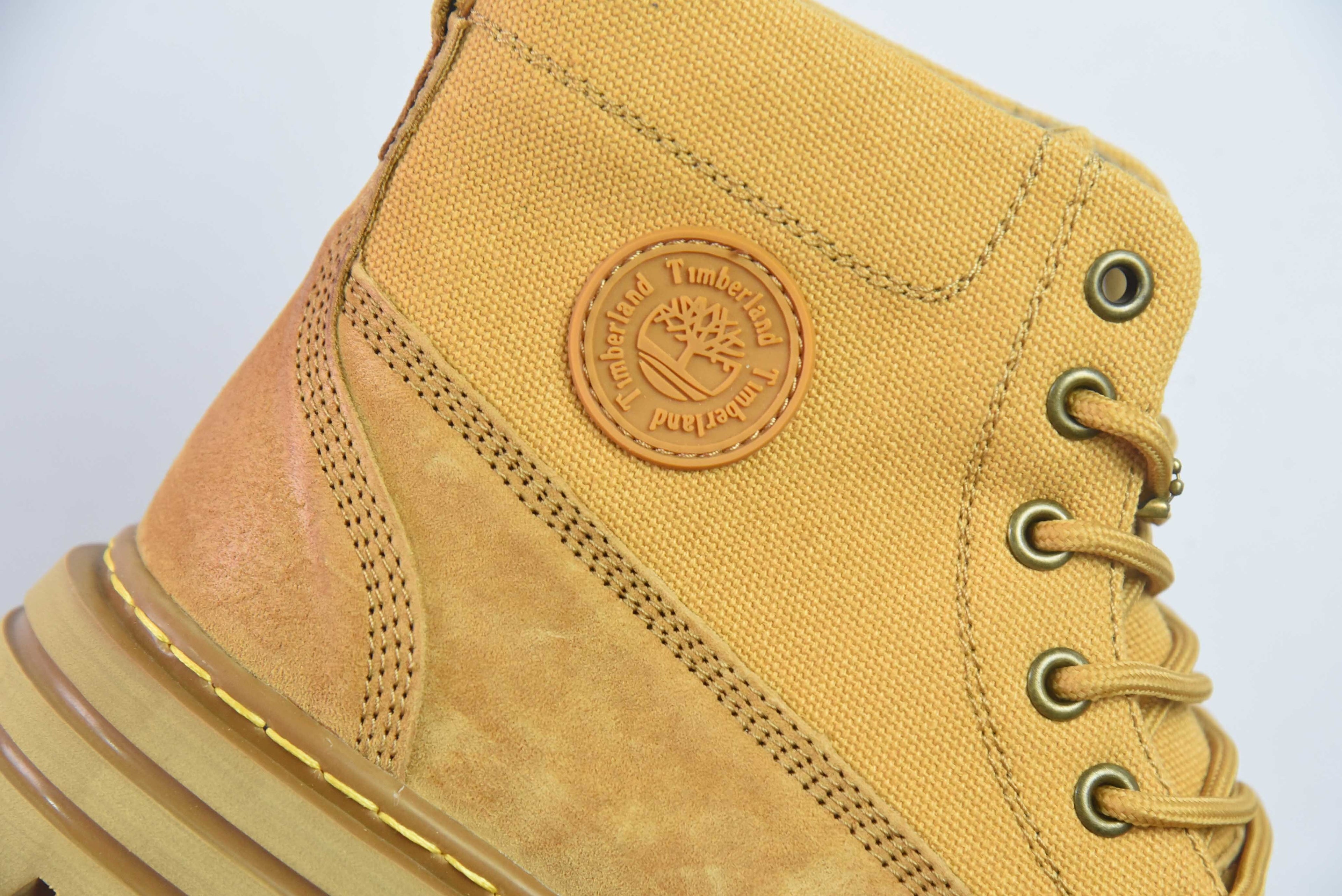 Timberland Camel Leather Boots