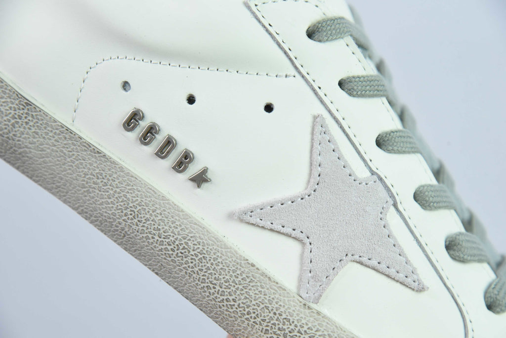 Golden Goose Super Star Silver Gray