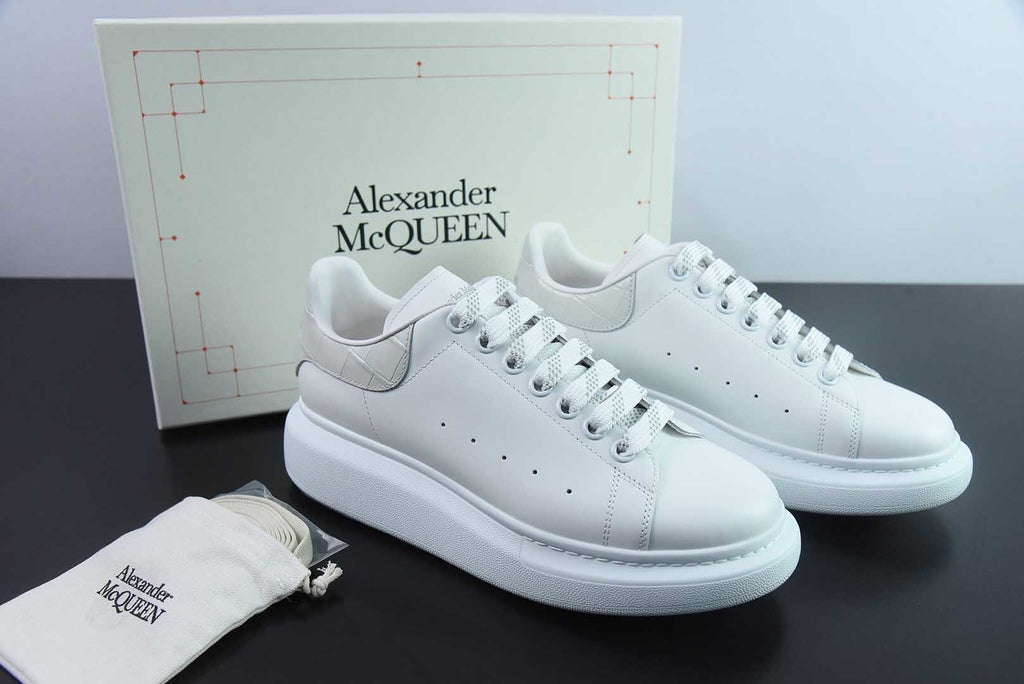 Alexander McQueen Light Gray Crocodile
