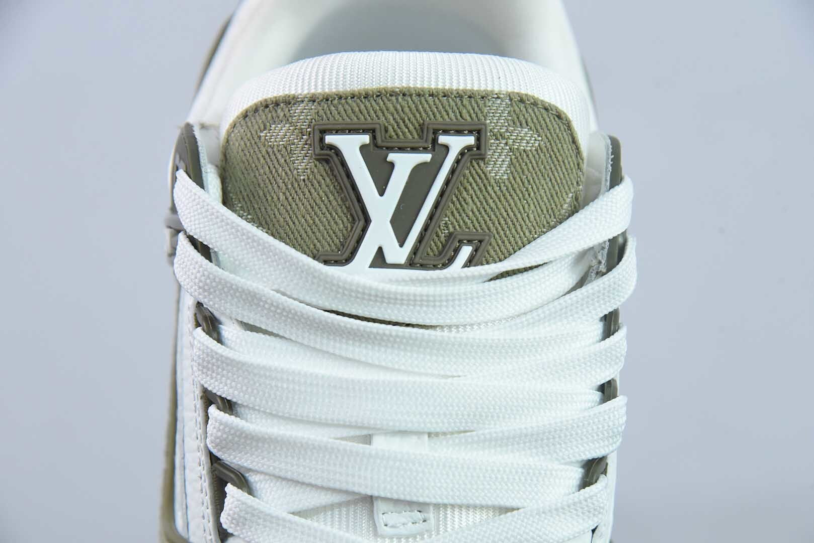 Louis Vuitton Trainer Olive Green