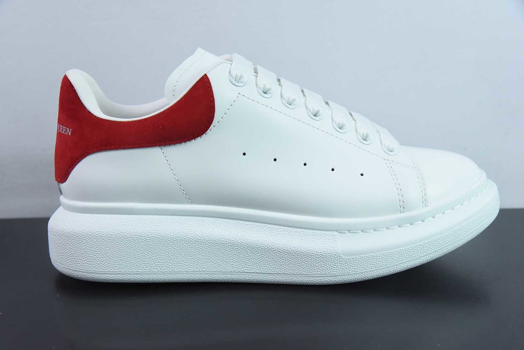 Alexander McQueen Red Suede