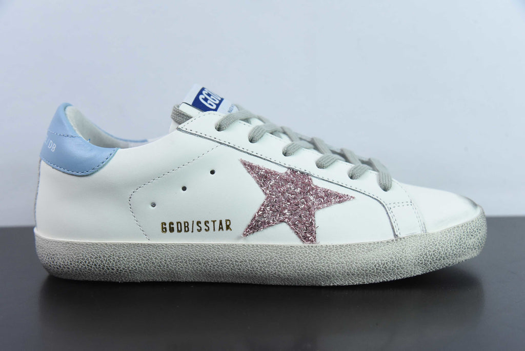 Golden Goose Super Star Pink Blue