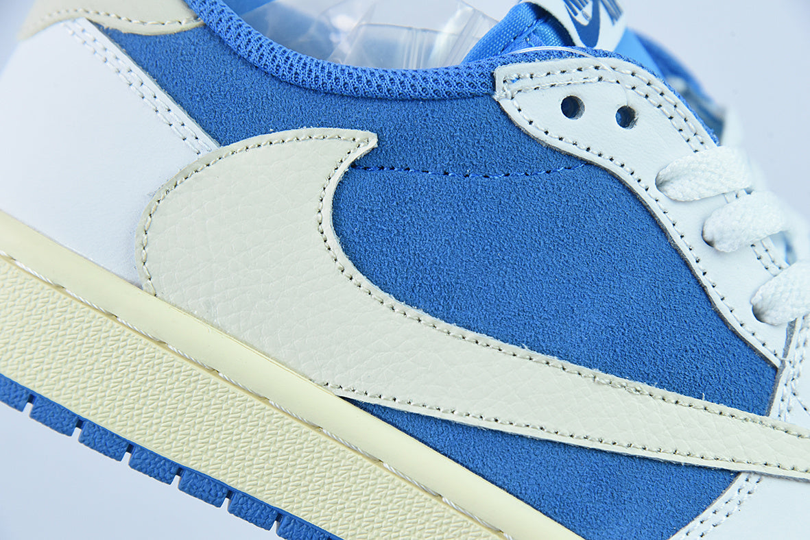 Jordan 1 Low OG SP Travis Fragment UNC Blue