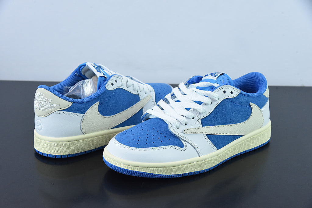 Jordan 1 Low OG SP Travis Fragment UNC Blue