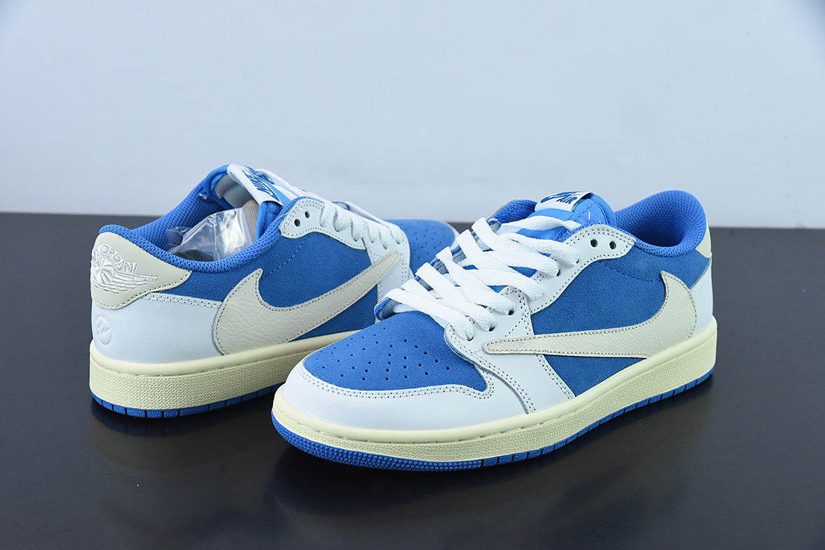 Jordan 1 Low OG SP Travis Fragment UNC Blue