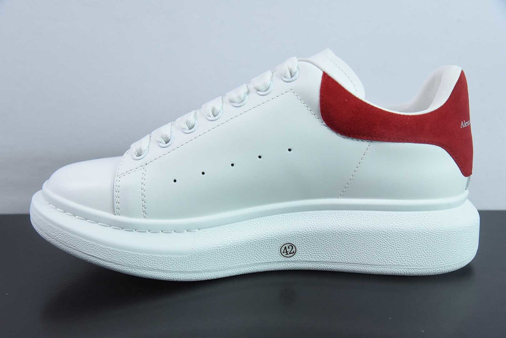 Alexander McQueen Red Suede