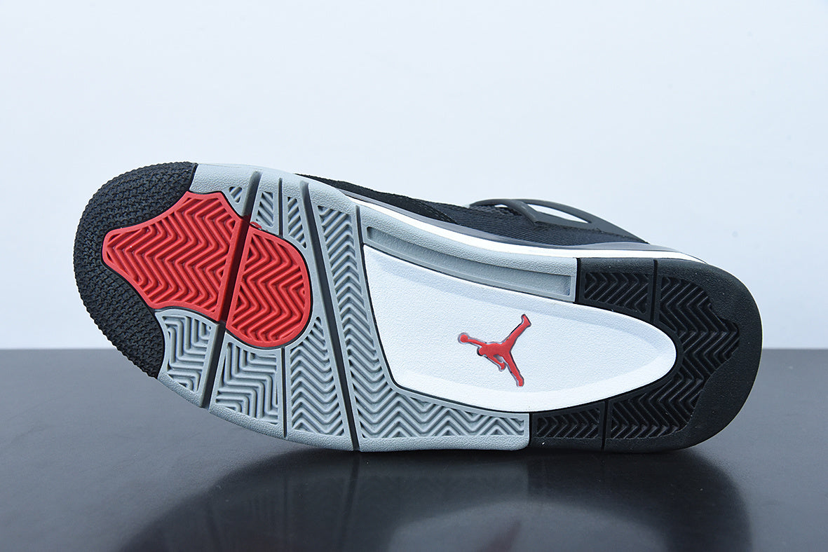 Jordan 4 Retro Black Canvas