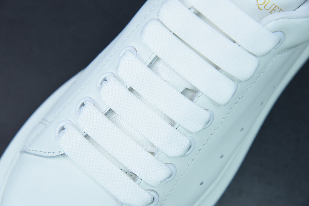 Alexander McQueen White/Black Suede