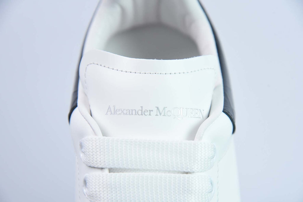 Alexander McQueen White/Black Crocodile