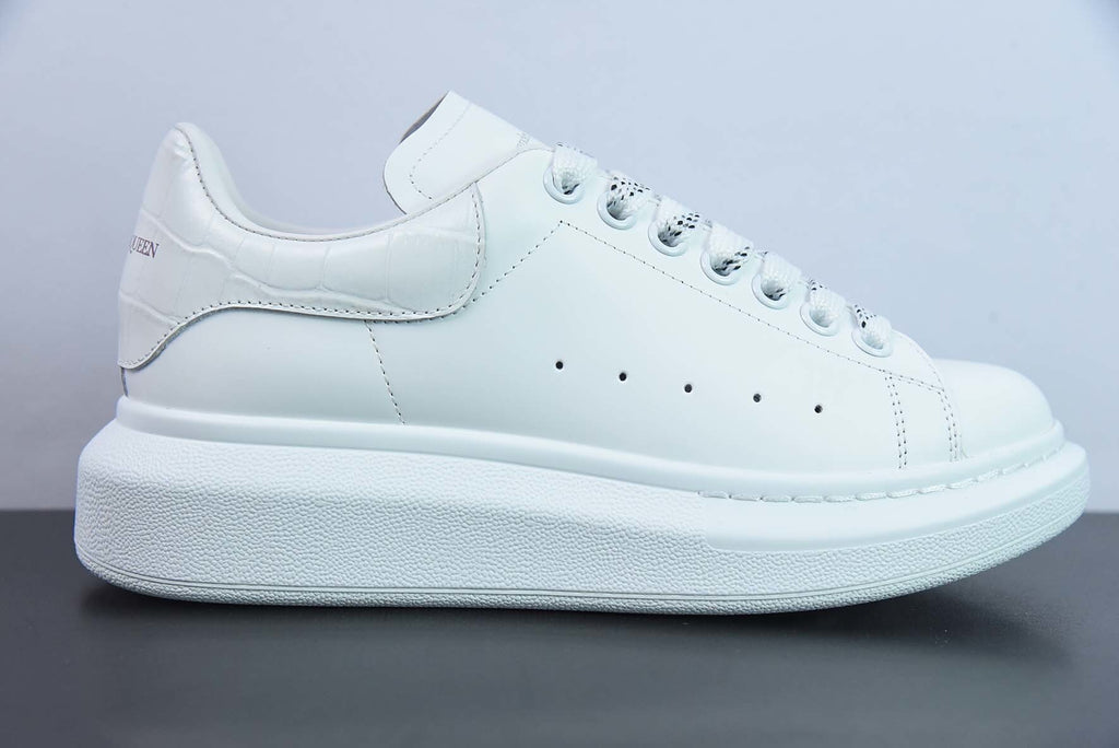 Alexander McQueen White Crocodile