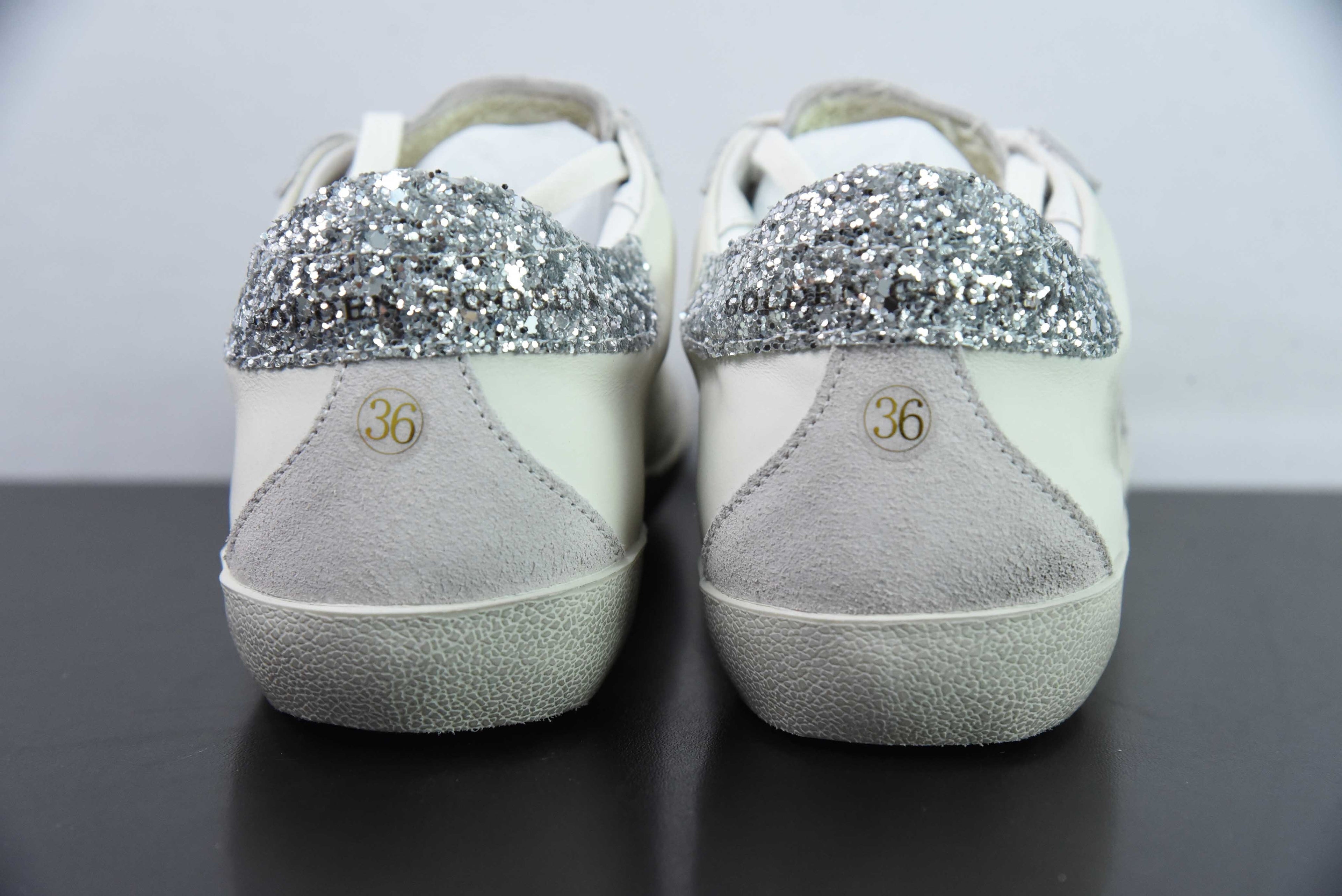 Golden Goose Super Star Silver Shine