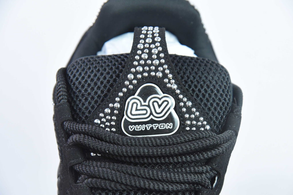 Louis Vuitton Skate Black with Beads