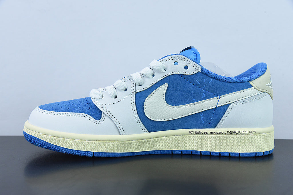 Jordan 1 Low OG SP Travis Fragment UNC Blue
