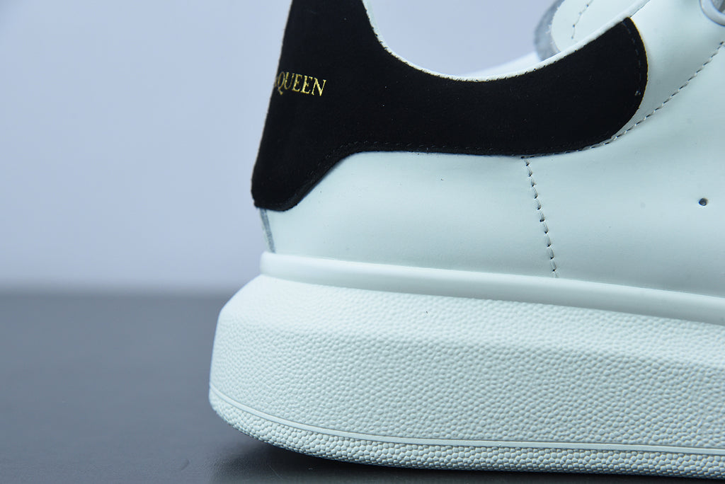 Alexander McQueen White/Black Suede