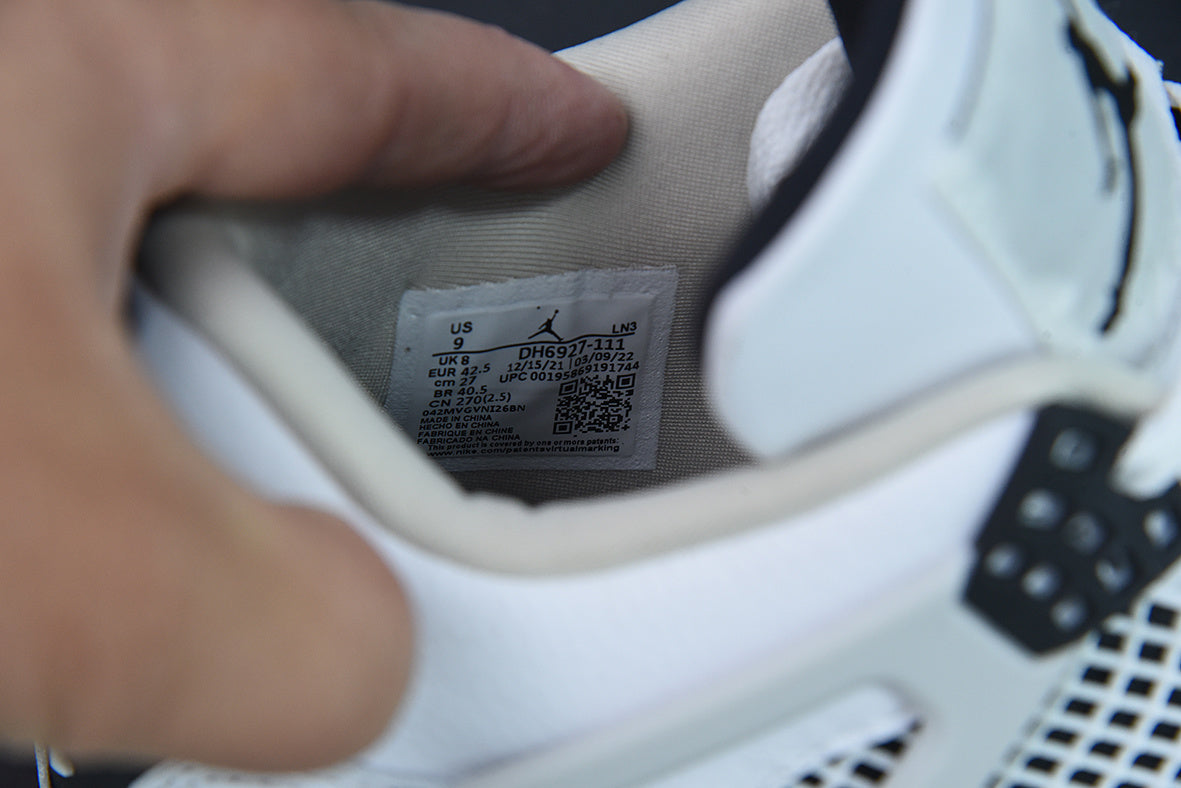 Jordan 4 Retro Black and White