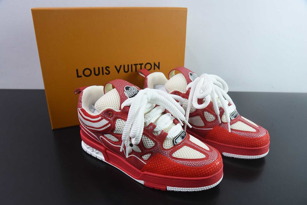 Louis Vuitton Skate Red Pearl