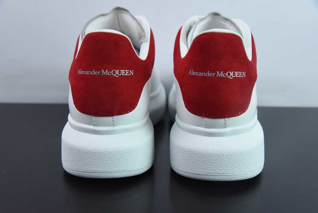 Alexander McQueen Red Suede