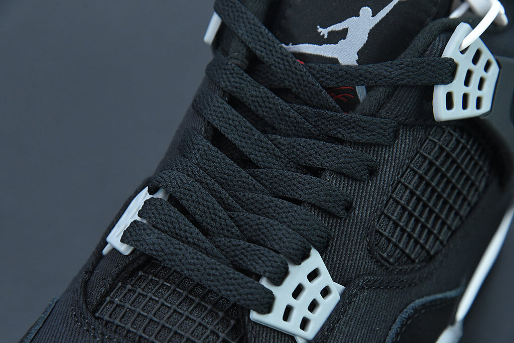 Jordan 4 Retro Black Canvas