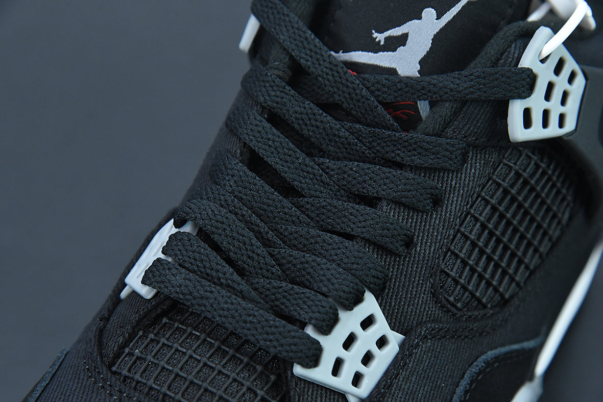 Jordan 4 Retro Black Canvas