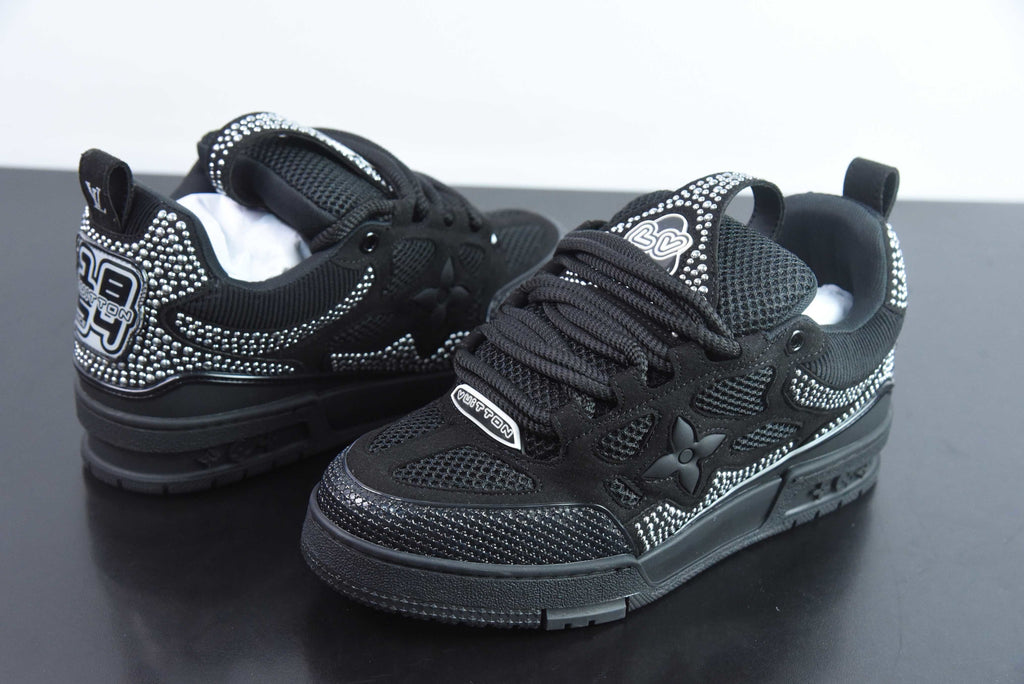 Louis Vuitton Skate Black with Beads
