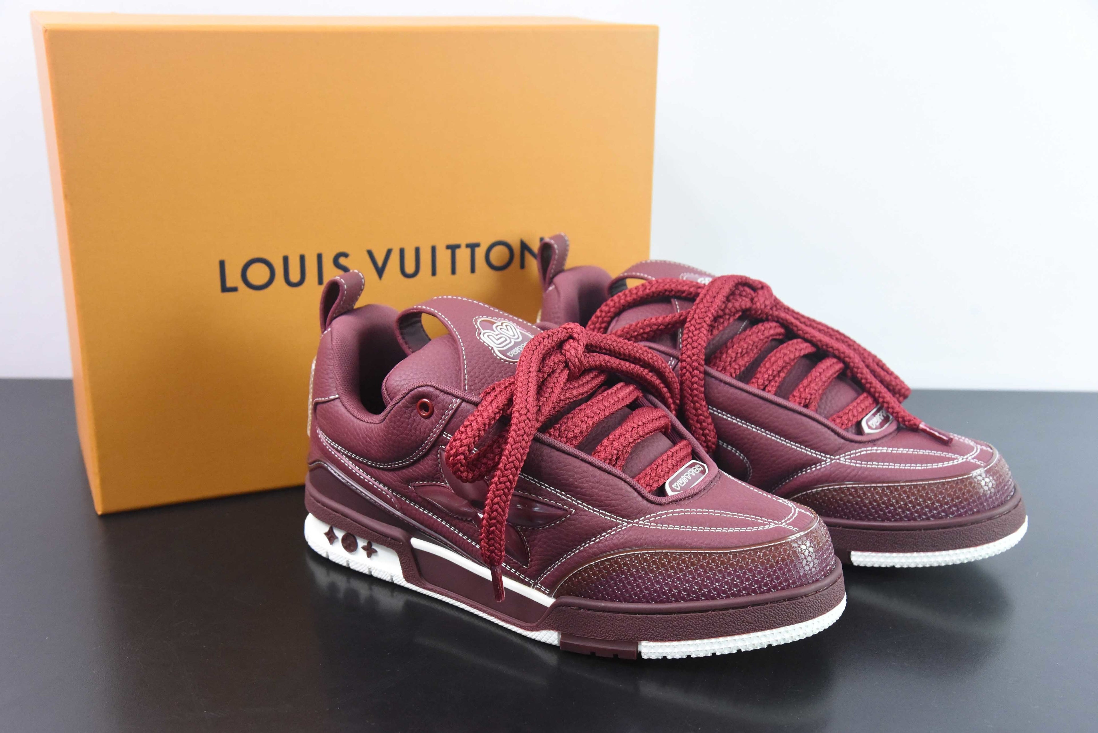 Louis Vuitton Skate Purple Red