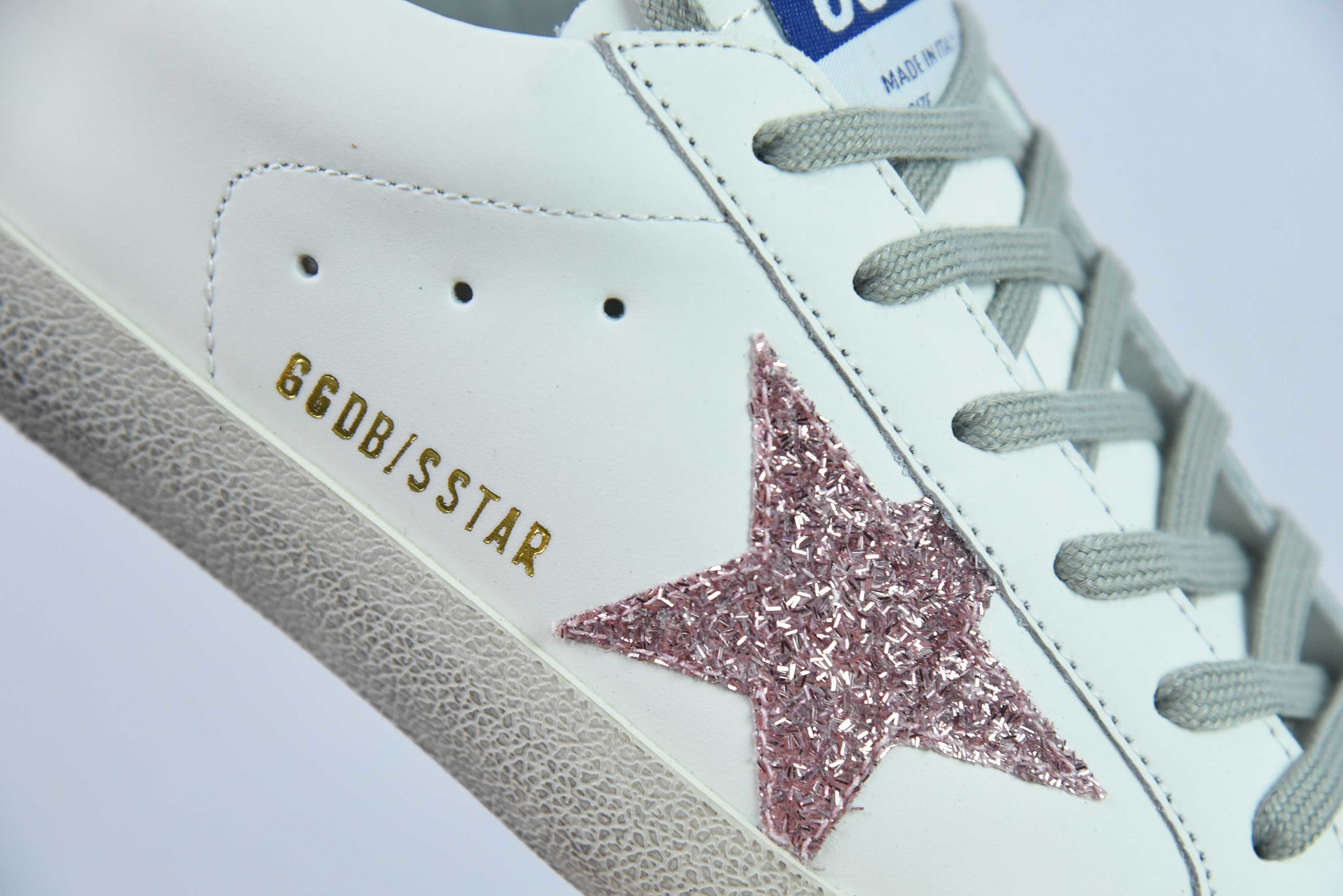 Golden Goose Super Star Pink Blue