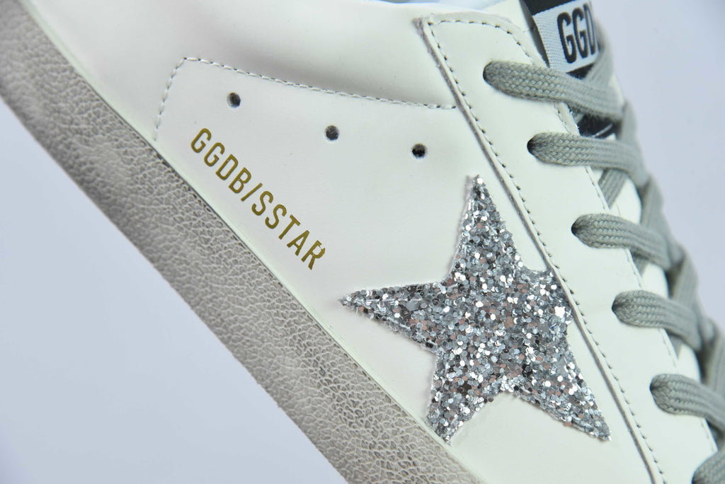 Golden Goose Super Star Black Silver
