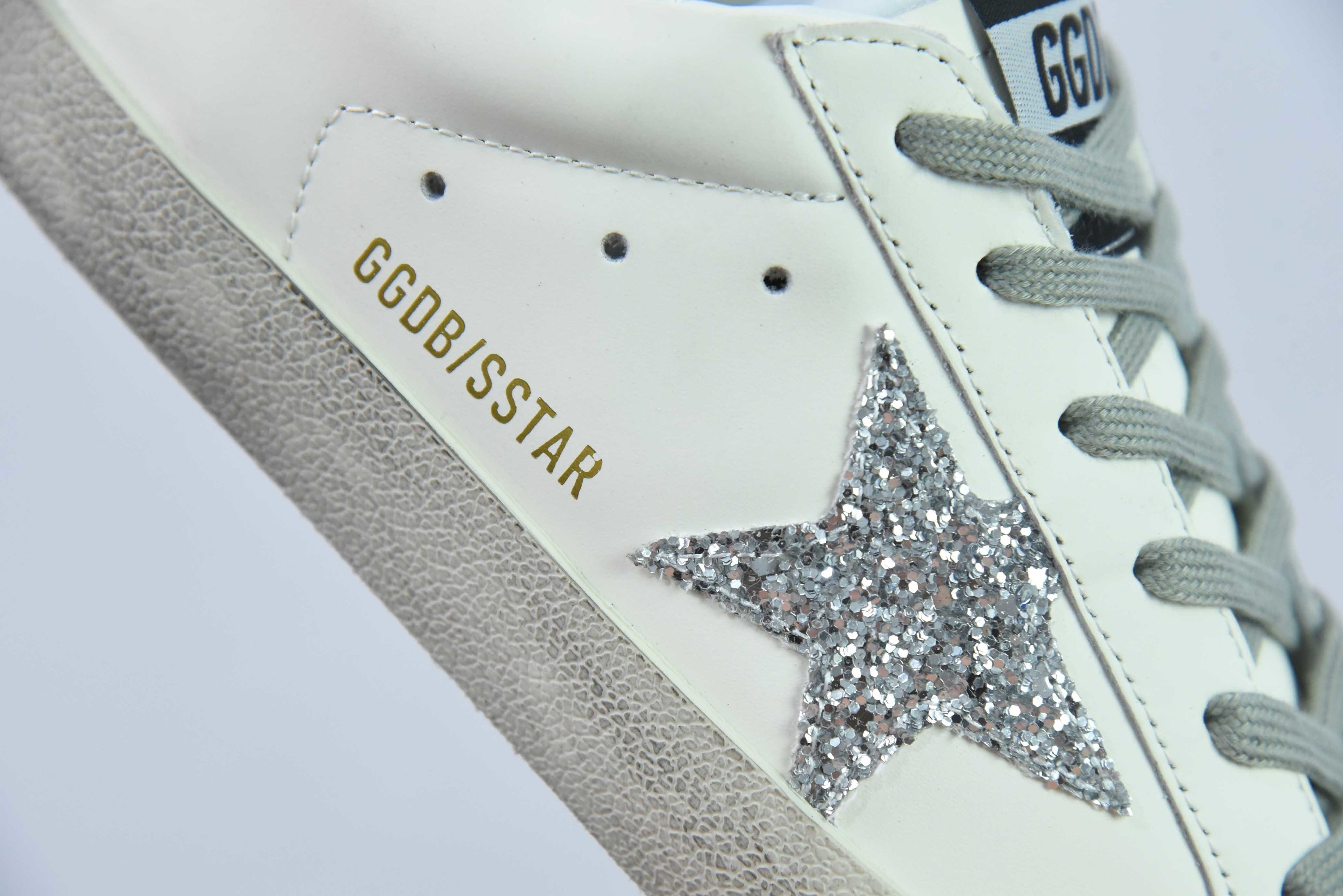 Golden Goose Super Star Black Silver
