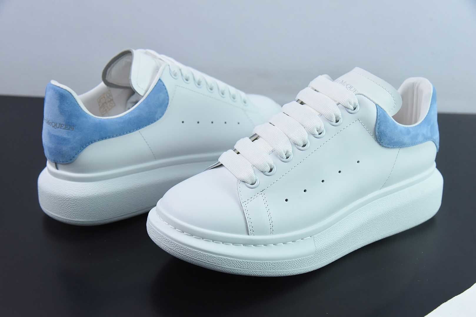 Alexander McQueen Sky Blue Suede