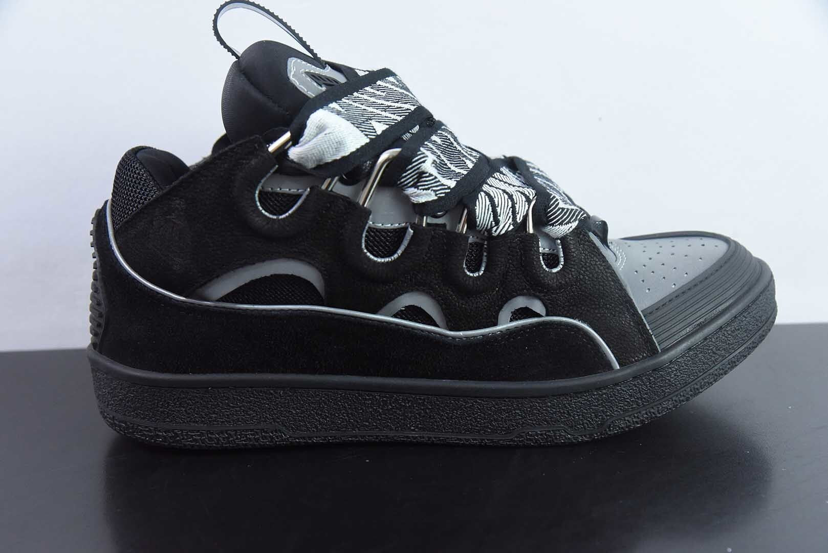 Lanvin Curb Black Gray