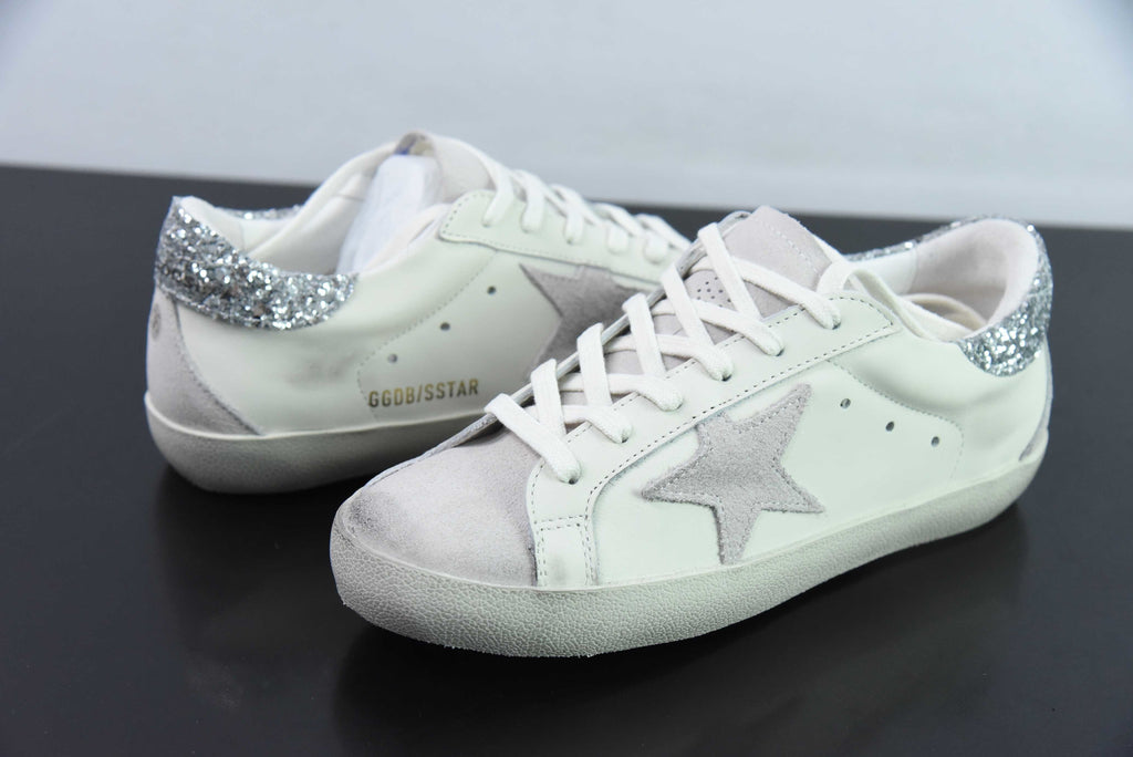 Golden Goose Super Star Silver Shine