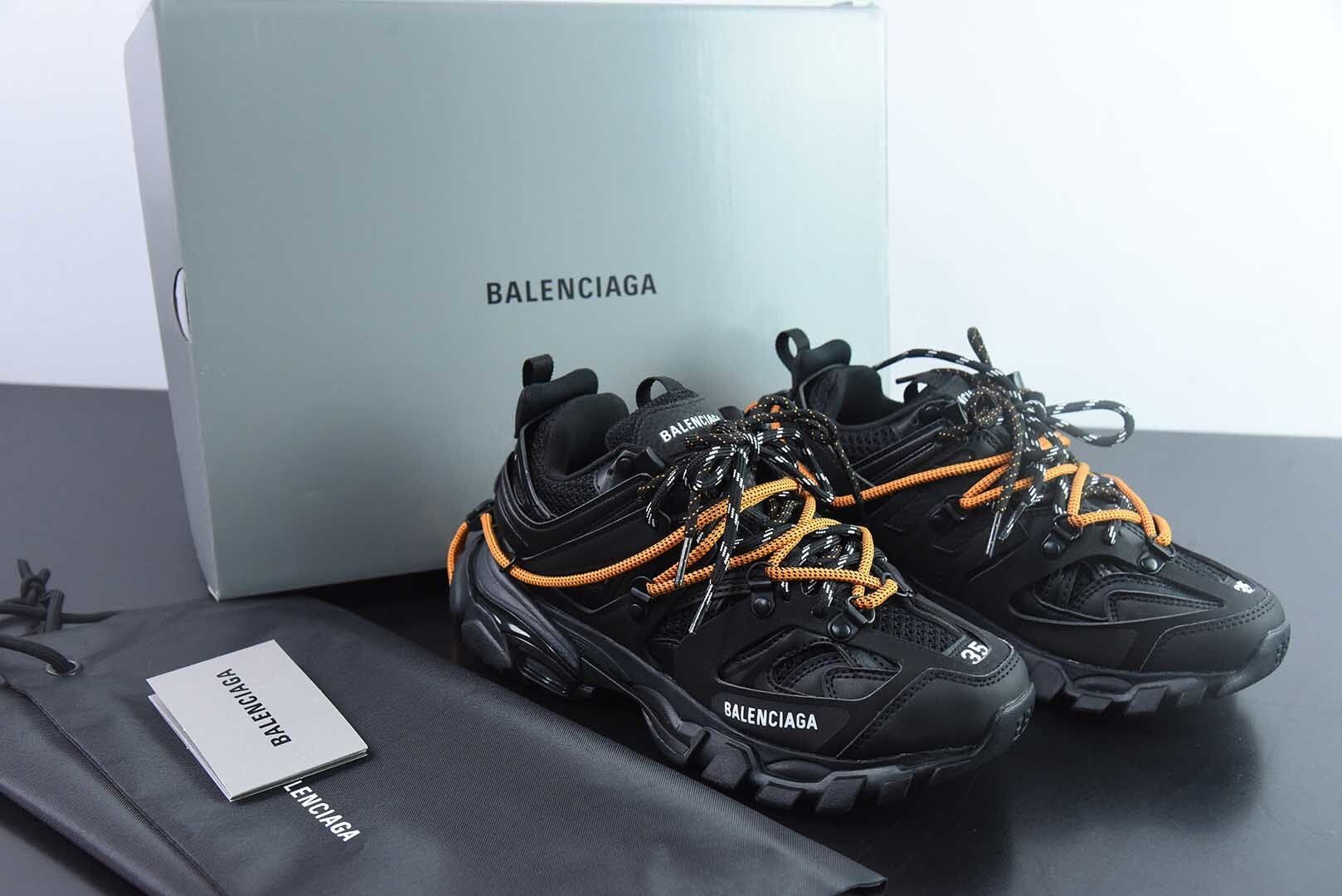 Balenciaga Track Trail Orange Black